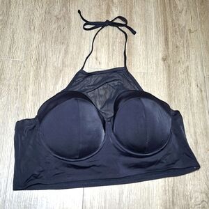 TORRID Sz 3 Mesh Halter Super Push Up Bikini Top Womans Size 3 XL